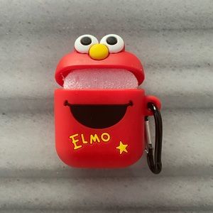 AirPod 1/2 silicone case. Elmo